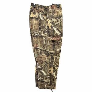 Yukon Gear Mossy Oak Infinity Pants 2XL Brown Camo Hunting Cargo Waterproof NEW